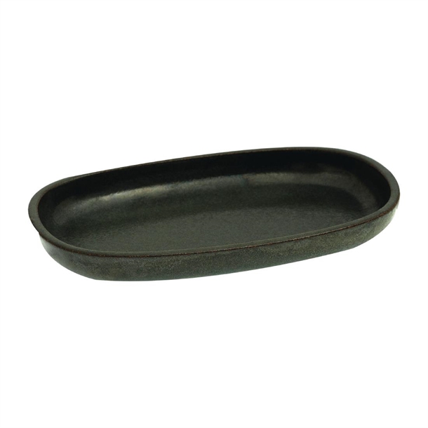 Rakstone Ease Oval Deep Plate Caldera - 230mm (Box 12) (B2B)