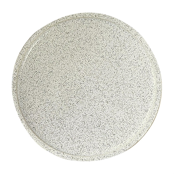 Rakstone Ease Flat Couple Plate Clay - 240mm (Box 12)