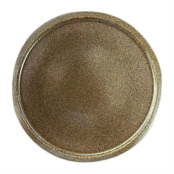 Rakstone Ease Flat Couple Plate Rust - 240mm (Box 12) (B2B)