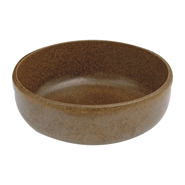 Rakstone Ease Deep Bowl Rust - 160mm 640ml (Box 12) (B2B)