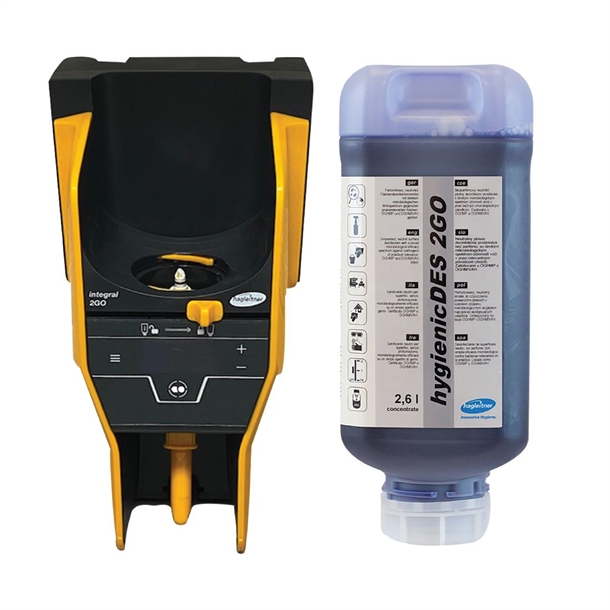 Hagleitner Start Up Kit Hygienicdes 2GO 2x2.5Ltr + Installation kit (Direct)