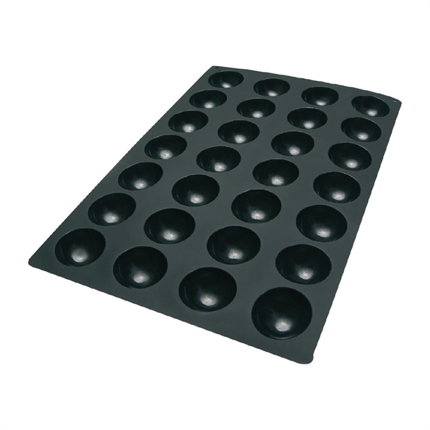 Frenti Silicon Mould- Prof Half Sphere 28 Cup - 70x35mm 90ml (B2B)