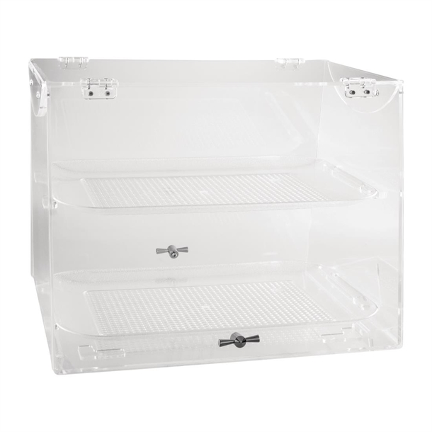 Alkan Zicco Display Cabinet 2 Tray - 400x360mm (B2B)