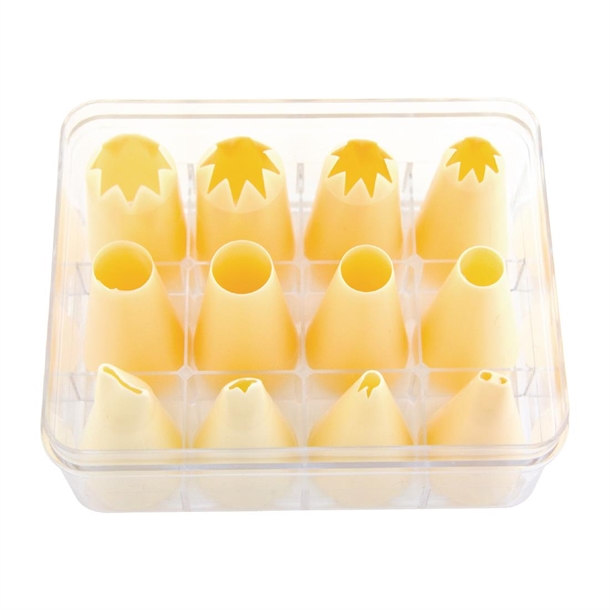 Thermohauser Piping Set 12piece large 4Star 4Hole 4Garnish