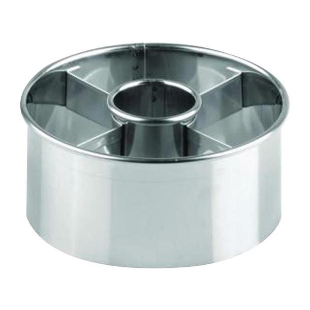Chef Inox Cutter - Doughnut - St/St - 63mm (Pack 12) (B2B)