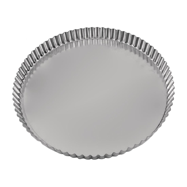 Guery Quiche Pan - Round Fluted Loose Base - 240x25mm (B2B)