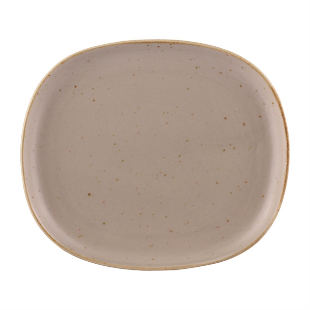 Sango Ora Avola Oval Couple Plate - 230x200mm (Pack 6)