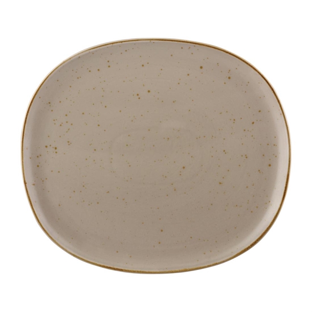 Sango Ora Avola Oval Couple Plate - 335x295mm (Pack 4)