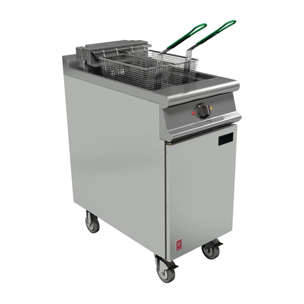 Falcon Dominator Plus Electric Fryer w/Filtration & Fryer Angel Castors(B2B)