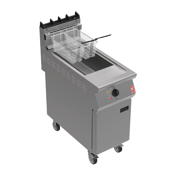 Falcon F900 Gas Fryer with Fryer Angel on Castors LPG (Direct)