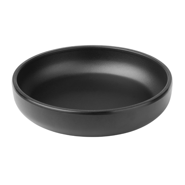 Olympia Kristallon Fusion Melamine Coupe Plate - 130x30mm 5" (Box 6)