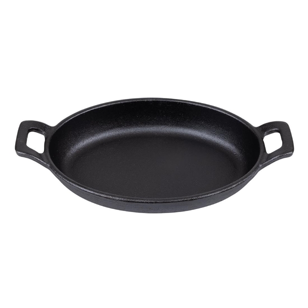 Olympia Cast Iron Oval Eared Dish - 180x120mm