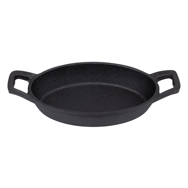 Olympia Cast Iron Oval Eared Dish - 150x100mm