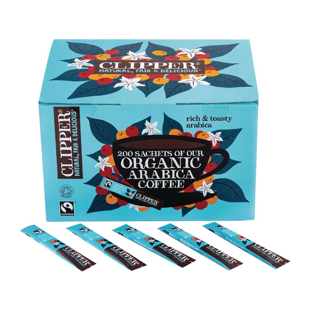 Clipper Coffee Sticks (Pack 200)