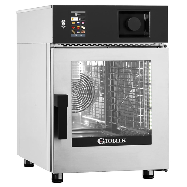 Giorik Elec' Slimline Combi Oven 6x1/1 GN with Wash System KM061W 1PH (Direct)