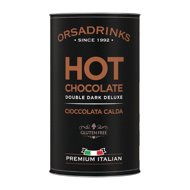 ODK Double Dark Deluxe Hot Chocolate Powder - 1kg
