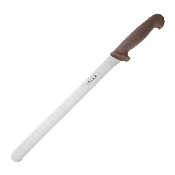 Hygiplas Gezahntes Schneidemesser Braun 30cm