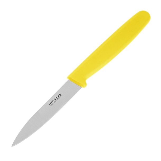 Hygiplas Paring Knife Yellow - 76mm 3"