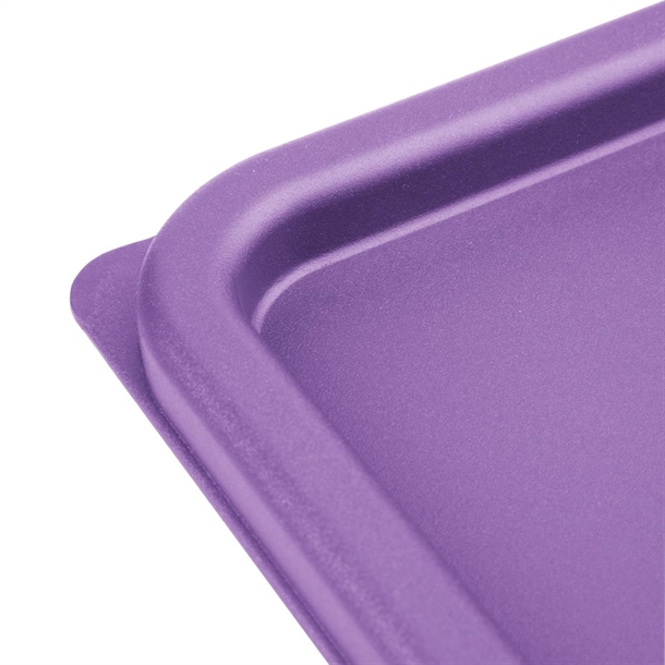 Hygiplas Couvercle Carré Vert Encastrable – Compatible 10/15L, Idéal Pour Conservation Propre Et Hygiénique