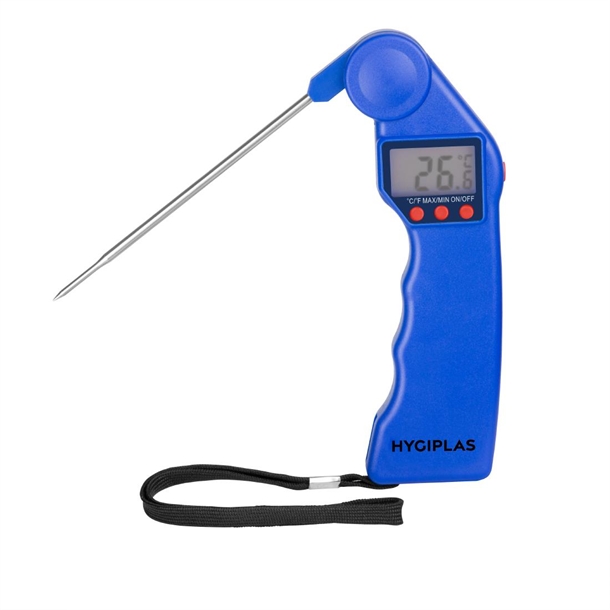 Hygiplas EasyTemp Probe Thermometer Colour Coded Blue - Fish
