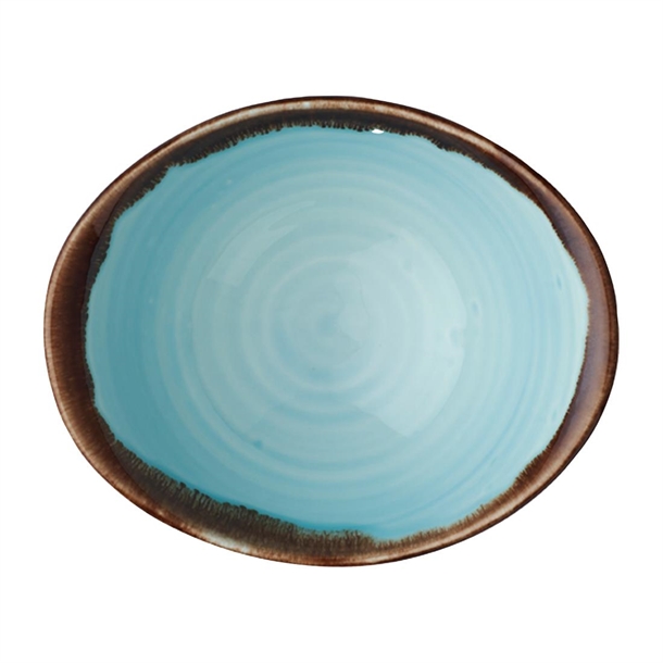 Dudson Harvest Turquoise Deep Bowl - 171x146mm (Box 6) (B2B)