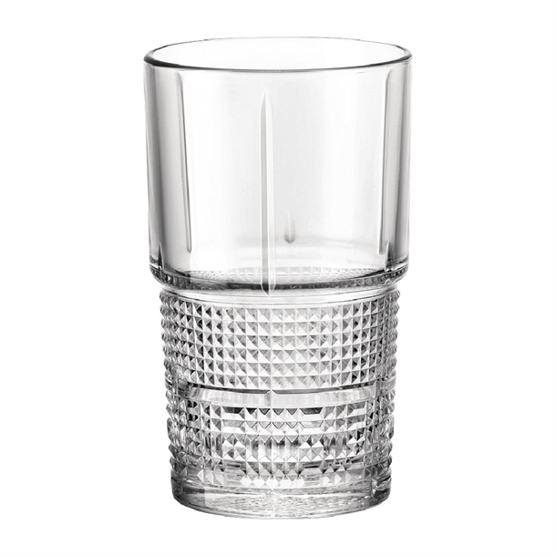 Bormioli Rocco Novacento Hi-Ball Glasses - 405ml (Pack 16) (B2B)