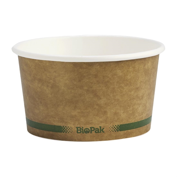 BioPak Biobowls Natural 430ml 12oz (Pack 500) (B2B)