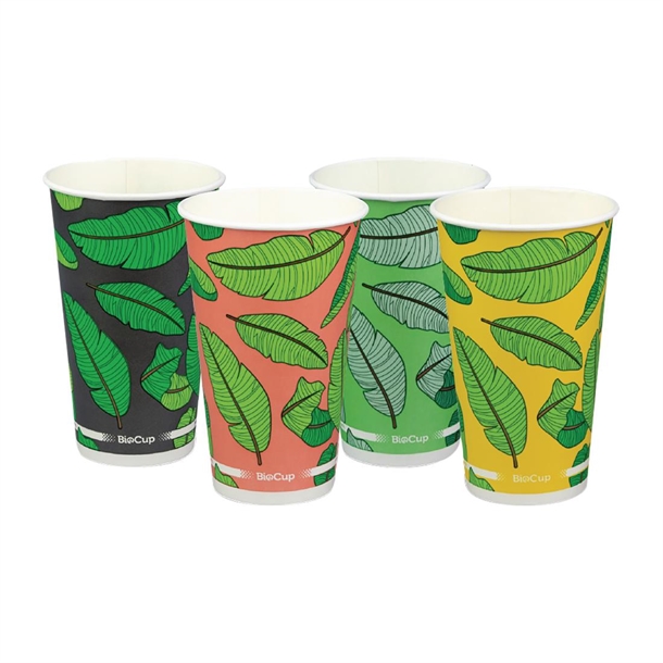 BioPak Paper Cold BioCup 510ml 16oz (Pack 1000)
