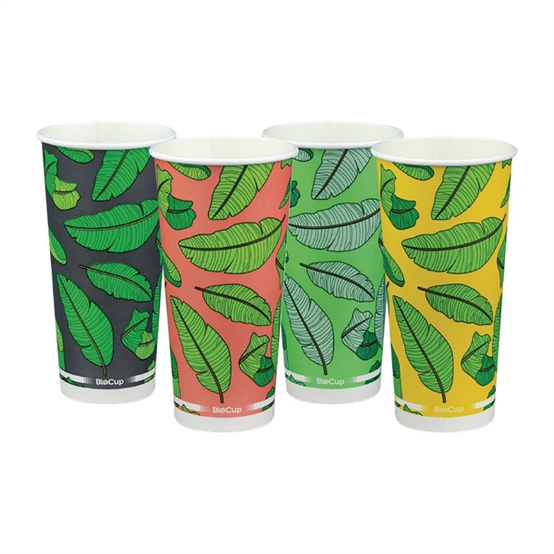 BioPak Paper Cold BioCup 650ml 22oz (Pack 1000)