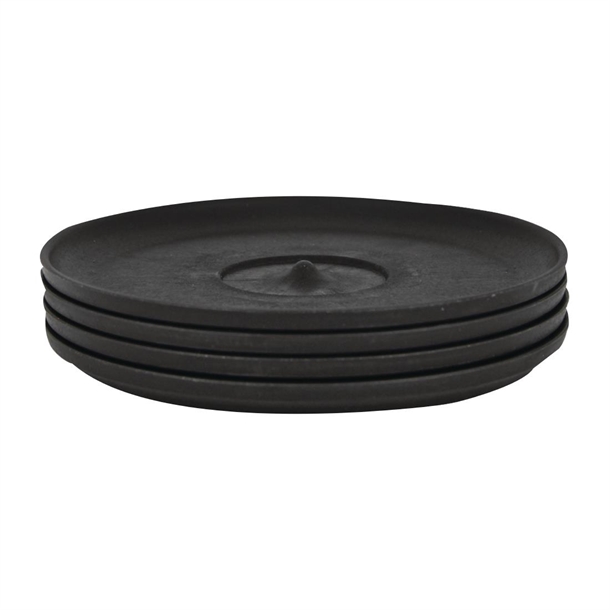 HuskeeCup Universal Saucer Charcoal (Box 4)