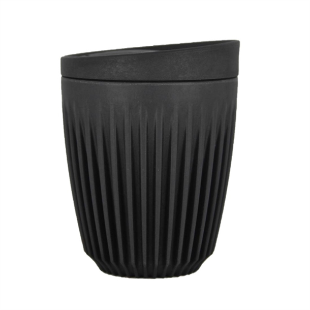 HuskeeCup Cup with Lid Charcoal in Box - 235ml 8oz (Single)