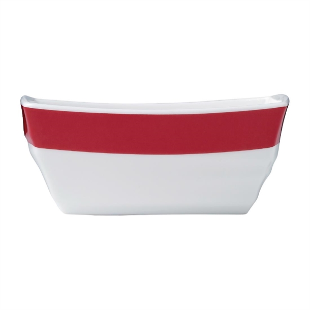 Royal Porcelain Maxadura Resonate Red Band Sugar Pack Holder (Box 12)