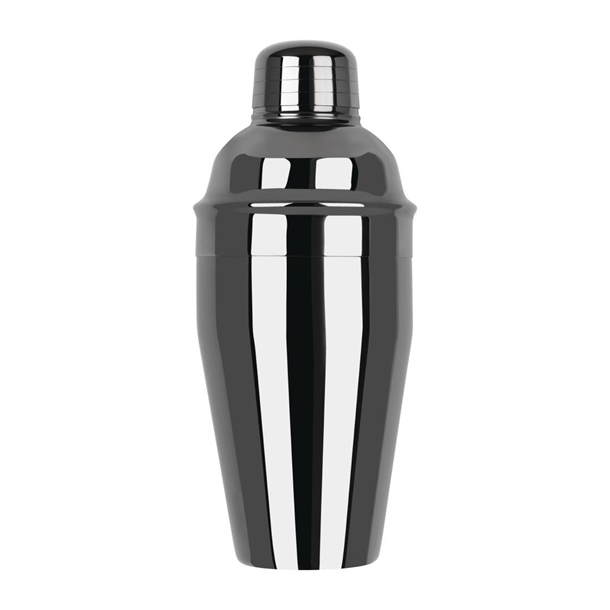 Zanzi Classic Club Cocktail Shaker 3Piece Gunmetal - 500ml (B2B)