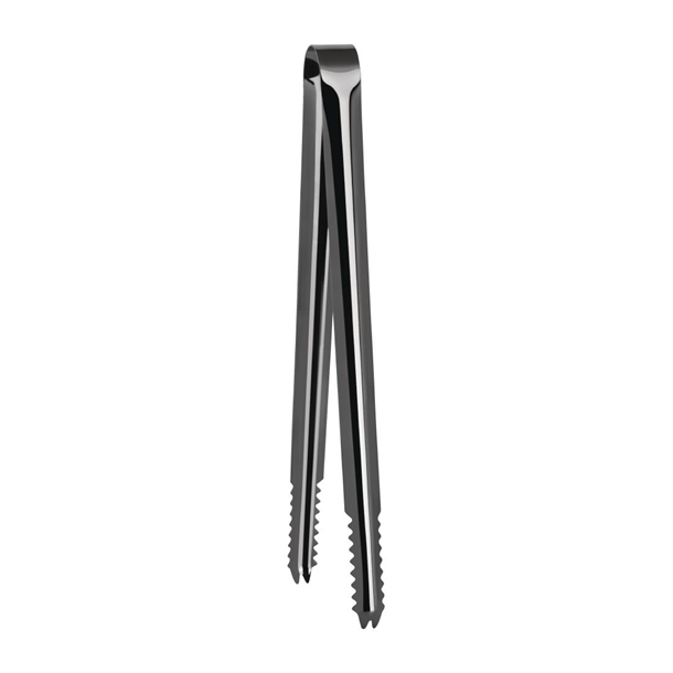 Zanzi Alligator Teeth Ice Tong Gunmetal - 245x18mm (B2B)