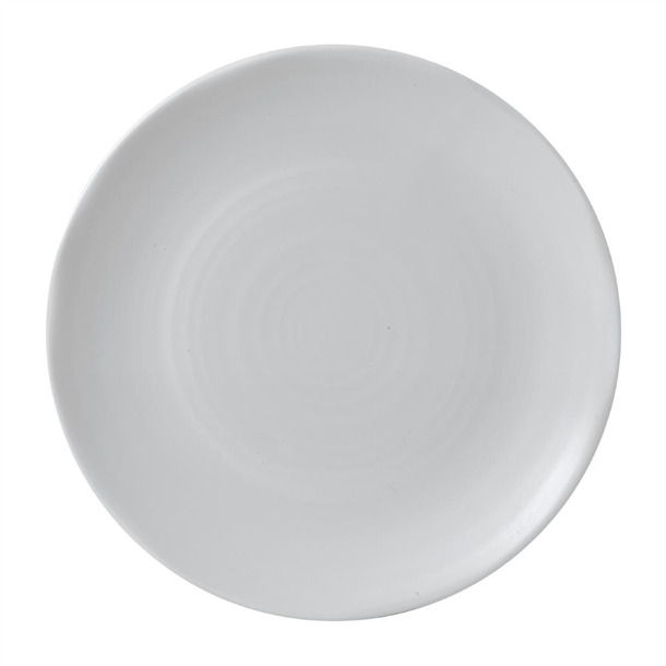 Dudson White Organic Coupe Plate 6.3" (Box 12) (B2B)