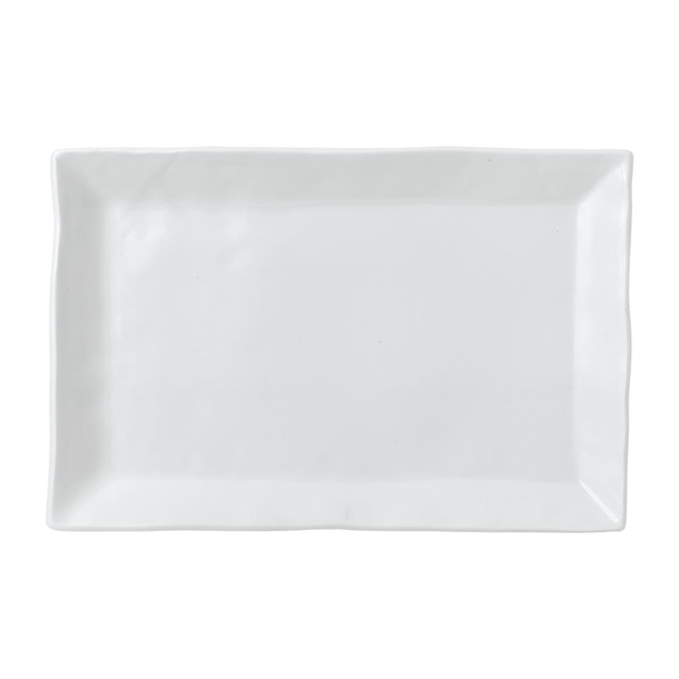 Dudson White Rectangle Tray 11 1/8x7 3/8" (Box 6) (B2B)