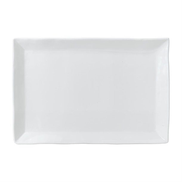 Dudson White Rectangle Tray 13 1/2 x 9 1/8" (Box 6) (B2B)