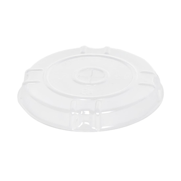 KH Healthcare Disposable Lid(#43)for Tumbler #16 #30 W/Straw Slot Pet(Pack 1000)
