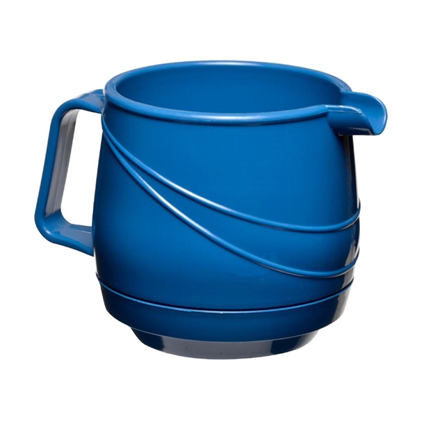 KH Healthcare Moderne Bev Pourer Insulated 250ml Blue Pp/Pu (#34) (Box 24)