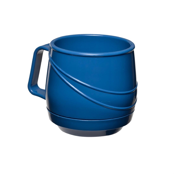 KH Healthcare Moderne Bev Mug Insulated Sgl Hdle 250ml Blue(#32) (Box 24)