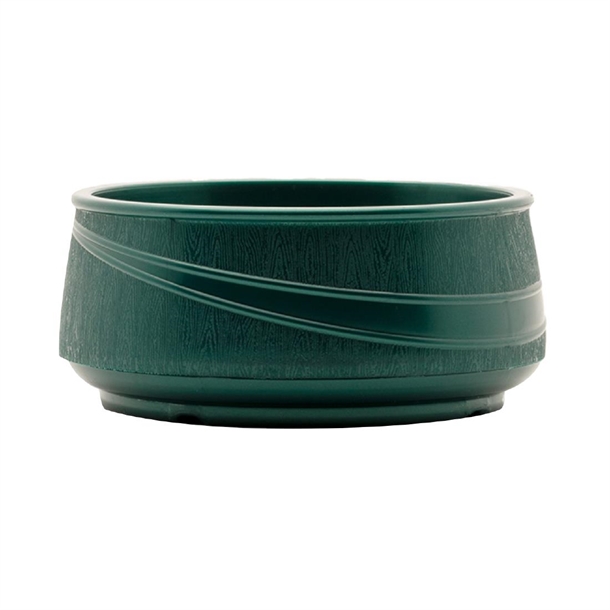 KH Healthcare Moderne Soup Bowl Insulated Green Pp/Pu (#36) (Box 12)
