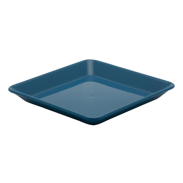 KH Healthcare Bread/Butter Plate 140x140mm Blue Pp (#23) (Box 12)