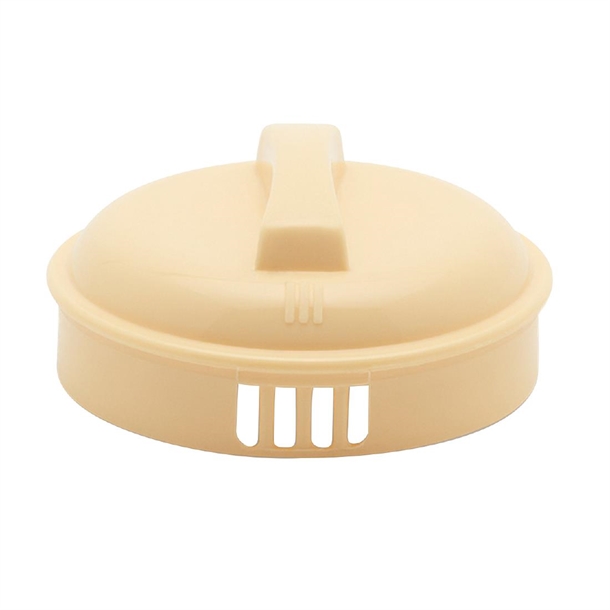 KH Healthcare Traditional Beverage Pourer Lid Yellow Pp (#9) (Box 12)