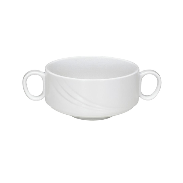 Schonwald Donna Senior Stackable Soup Cup 2 Hdles 108x66mm/480ml(Pack 12)(B2B)