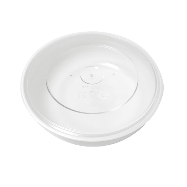 Poliware Reusable Lid to Suit 170mm Round Bowl Clear (Pack 28) (Direct)