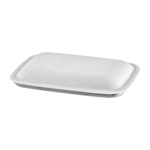 Poliware Reusable Cover for 170mm Rectangular Bowl Clear (Pack 50) (Direct)