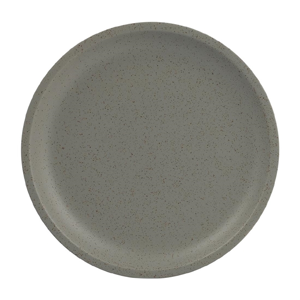 Luzerne Dune Ash Round Plate - 214mm (Box 6) (B2B)