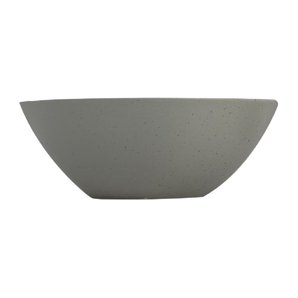 Luzerne Dune Ash Round Bowl - 160mm (Box 6) (B2B)