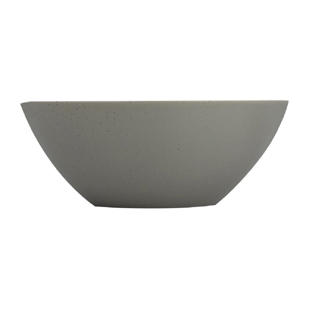 Luzerne Dune Ash Round Bowl - 180mm (Box 4) (B2B)