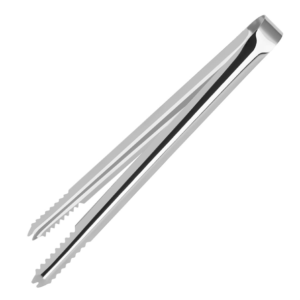 Zanzi Alligator Teeth Ice Tong Stainless Steel - 245x18mm (B2B)